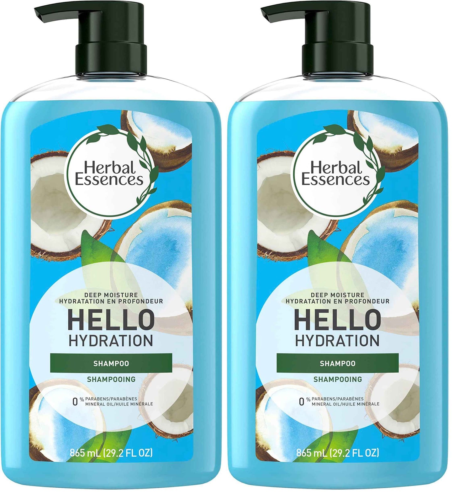 Herbal Essences Hello hydration shampoo shampooing for hair 29.2 FL OZ