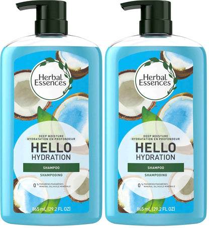 Herbal Essences Hello hydration shampoo shampooing for hair 29.2 FL OZ