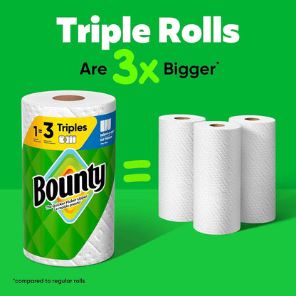 Bounty Full Sheet Paper Towels, White