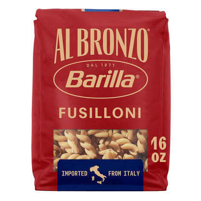 Barilla_Al_Bronzo_Fusilloni_Pasta_(1_lb),_Bronze_Cut_Pasta_Created_from_High_Quality_Durum_Wheat,_Imported_from_Italy,_Non-GMO,_Kosher