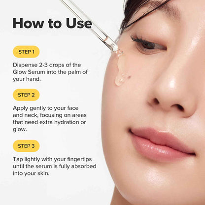 Beauty of Joseon Glow Serum Propolis and Niacinamide Hydrating Facial Soothing Moisturizer for Uneven Skin Tone Korean Skin Care