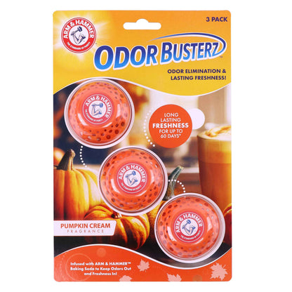 Arm & Hammer OdorBusterz® Odor Eliminator Balls – Baking Soda Odor Control for Closets, Drawers, Hampers & Small Spaces