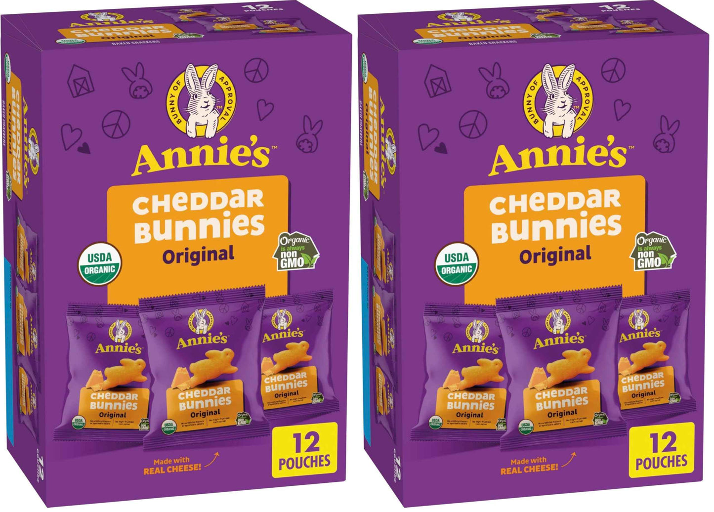 Annie's Organic Bunny Grahams Snacks, Neapolitan, 7.5 oz - Easter Day