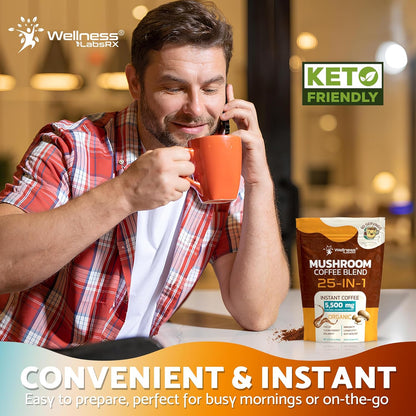 Mushroom_Coffee_Organic_Instant_Coffee,_25-in-1,_Third-Party_Tested_Keto_Friendly_Lions_Mane_Supplement_with_Functional_Mushrooms_–_Shiitake,_Reishi,_Lion’s_Mane_&_More_|_Smooth,_Rich_Flavor_-_90_Servings