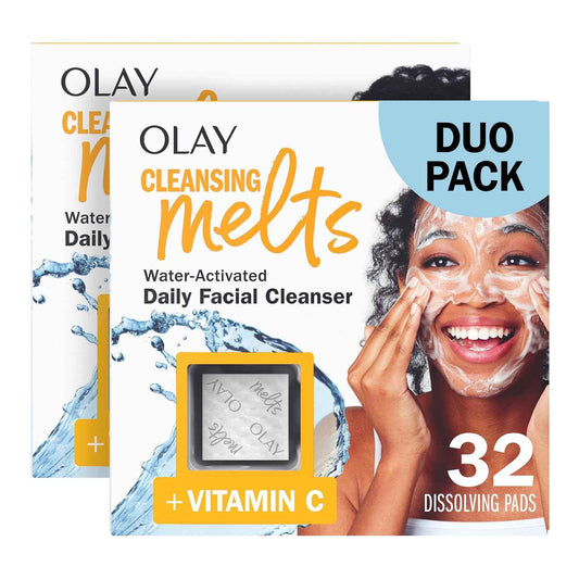 Olay Face Wash, Daily Use Gentle Cleanser, For All Skin Types, Travel Size, Soft Citrus Scent, Water-Activated to Clean, Tone, and Refresh