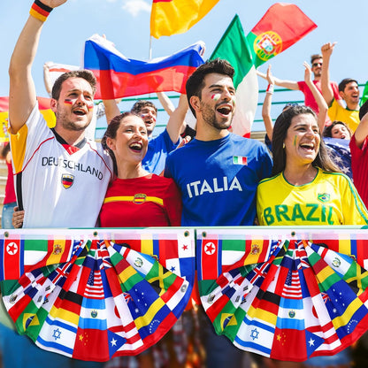 Outus_3_Pcs_World_Flags_Banner_1.5_x_3_ft_International_World_Flag_Decorations_Country_Bunting_Nations_Pleated_Fan_Bunting_Backdrop_for_International_Sports_Events_Club_Events_Grand_Opening_Decor