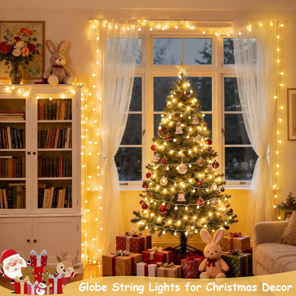 JMEXSUSS_100_LED_Connectable_Globe_String_Lights_Indoor_Bedroom,_33ft_Warm_White_Christmas_Lights_Plug_in_with_Remote,_8_Mode_Hanging_Fairy_Lights_Outdoor_for_Room_Classroom_Party_Tree_Christmas_Decor