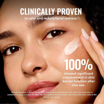 Good Molecules Rich Cream with Ceramides 50 ml / 1.6 oz – Daily Facial Moisturizer for Dry Skin, Redness – Face Lotion with Betulin Soothe, Plump, Hydrate, Moisturize – Anti-aging Skin Care