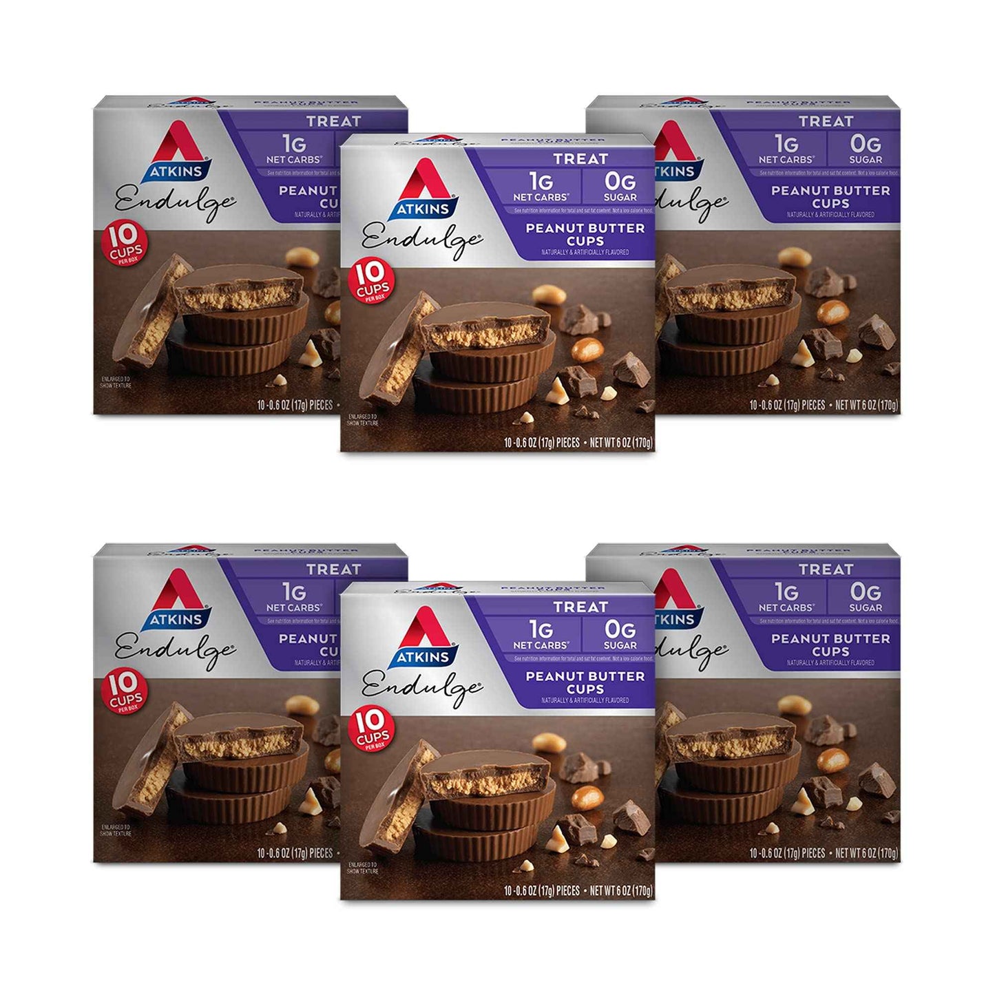 Atkins Endulge Cups, Dessert Favorite, Low Carb, 0g Sugar, 20 Count