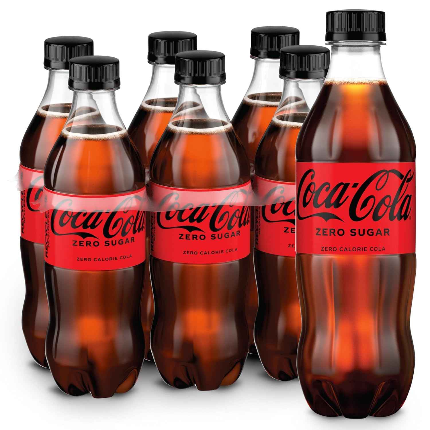 Coke Zero Sugar Diet Soda Soft Drink, 16.9 fl oz