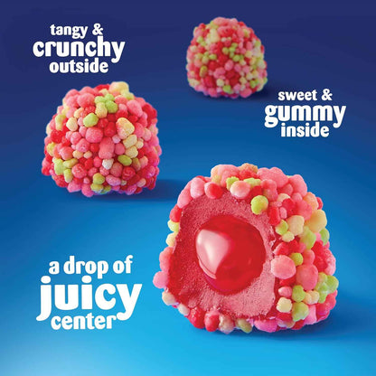 NERDS Juicy Gummy Clusters, Juicy and Gummy Candy, 1 Stand Up Bag, for Snacking and Sharing, 7.15 oz