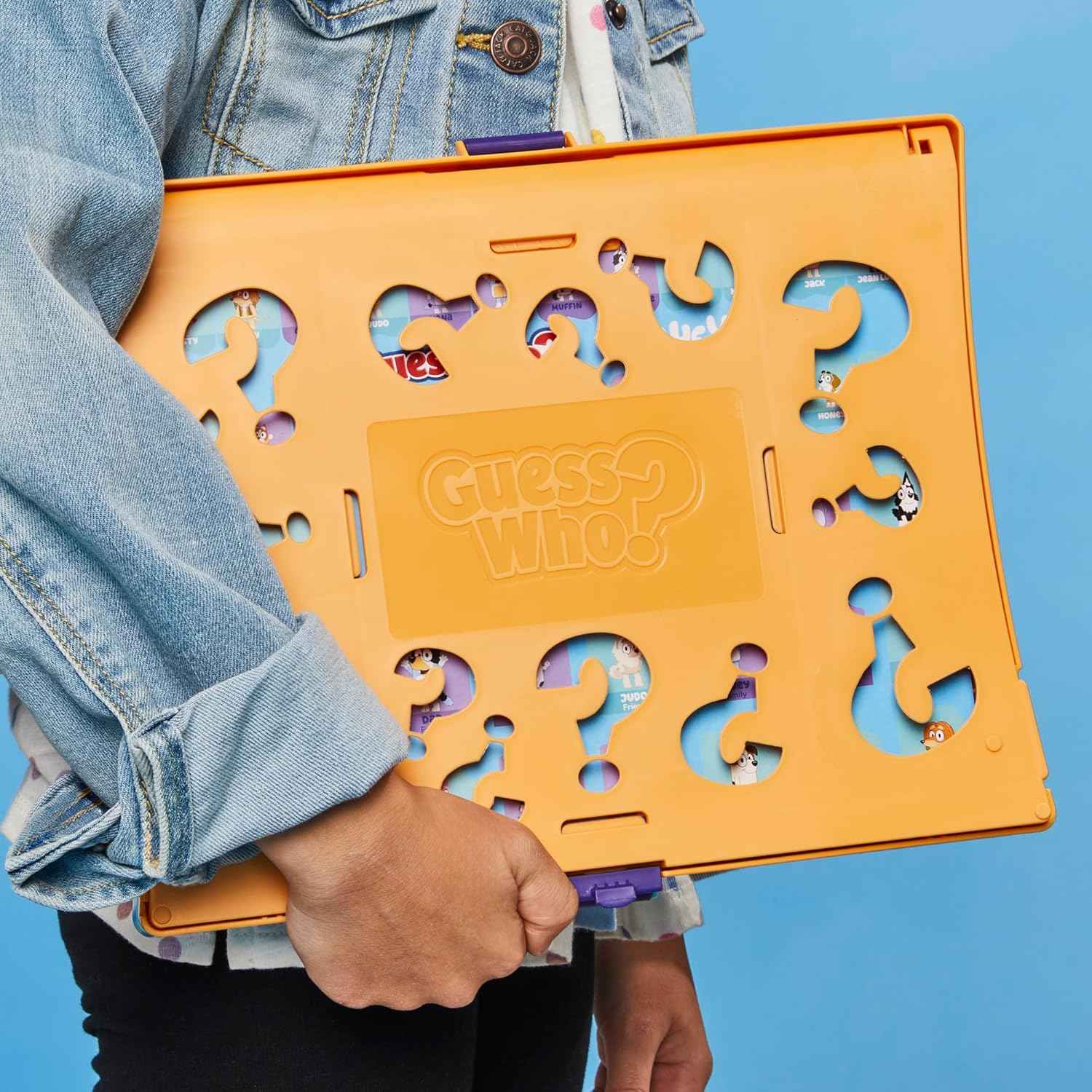 Hasbro Gaming Guess Who? Bluey Edition Game | Bluey Characters and Objects | Fun Kids Board Games for Families | 2 Players | 15 Mins. | Travel Friendly | Ages 6+
