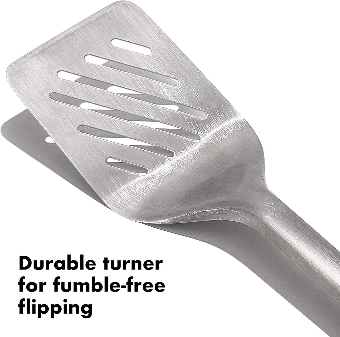 OXO Outdoor Grilling Turner and Tongs Set