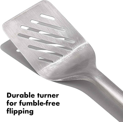 OXO Outdoor Grilling Turner and Tongs Set