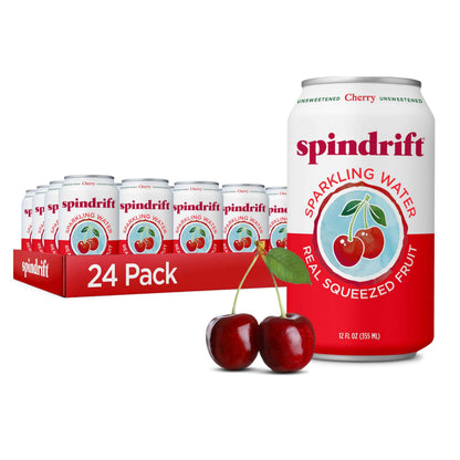 Spindrift Sparkling Water, Made with Real Squeezed Fruit, 12 Fl Oz Cans