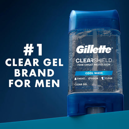 Gillette_Antiperspirant_and_Deodorant_for_Men,_72hr_Sweat_&_Odor_Protection,_Long_Lasting_Freshness,_Anti-White_Mark_Technology,_Clear_Gel,_Cool_Wave_Scent,_3.8_oz_(Pack_of_3)