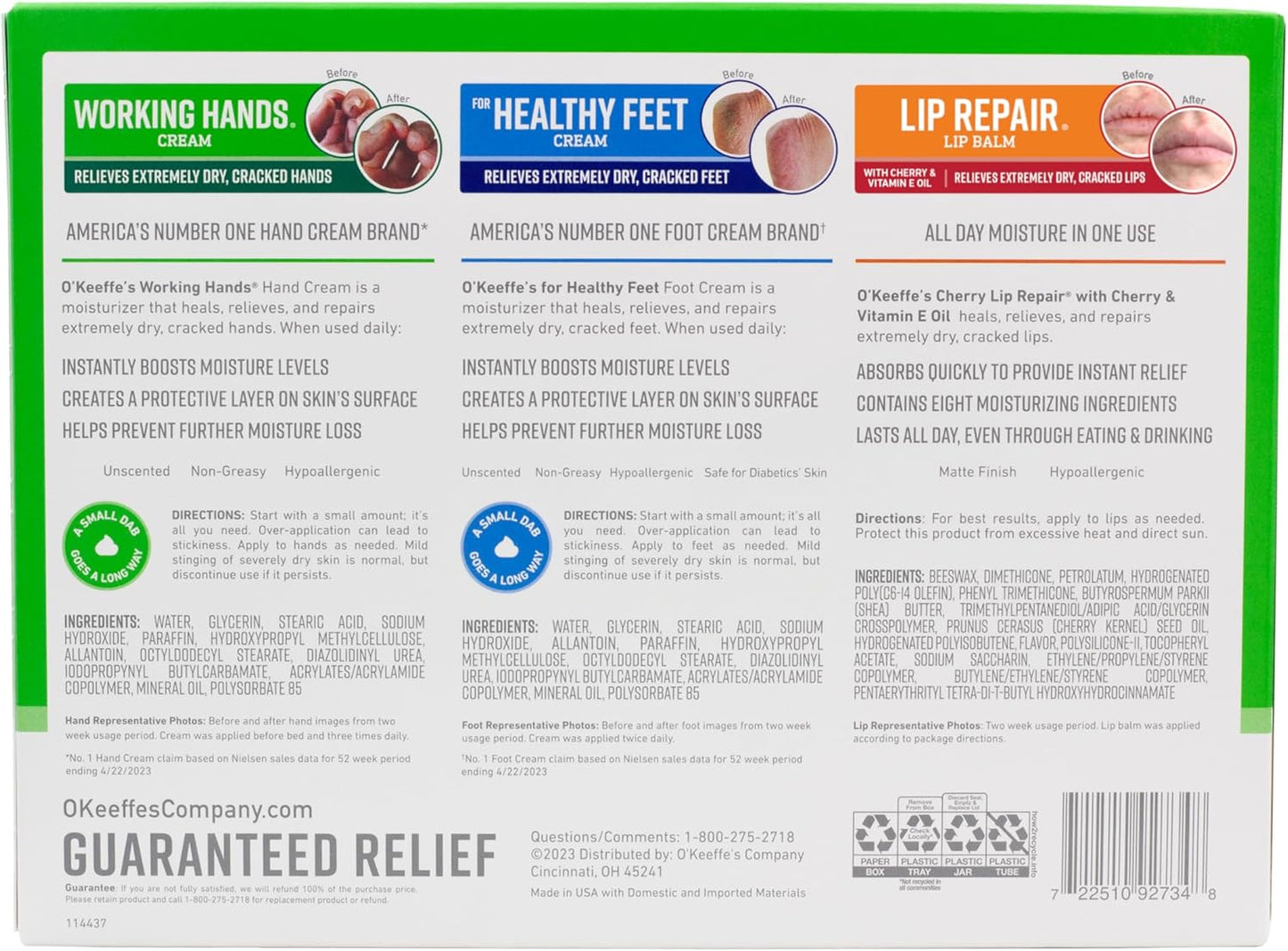 O'Keeffe's_Giftbox_Including_Lip_Repair_with_Cherry_and_Vitamin_E_Oil_Stick,_Working_Hands_Jar_and_Healthy_Feet_Jar,_Gift_Idea_for_Moms,_Fathers,_Caretakers,_and_More