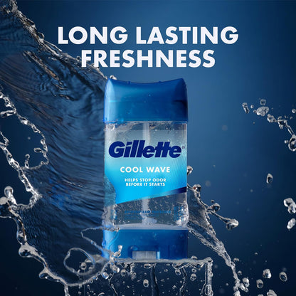 Gillette_Antiperspirant_and_Deodorant_for_Men,_72hr_Clinical_Strength_Sweat_&_Odor_Protection,_Long_Lasting_Freshness,_Anti-White_Mark_Technology,_Clear_Gel,_Cool_Wave_Scent,_3.8_oz_(Pack_of_4)