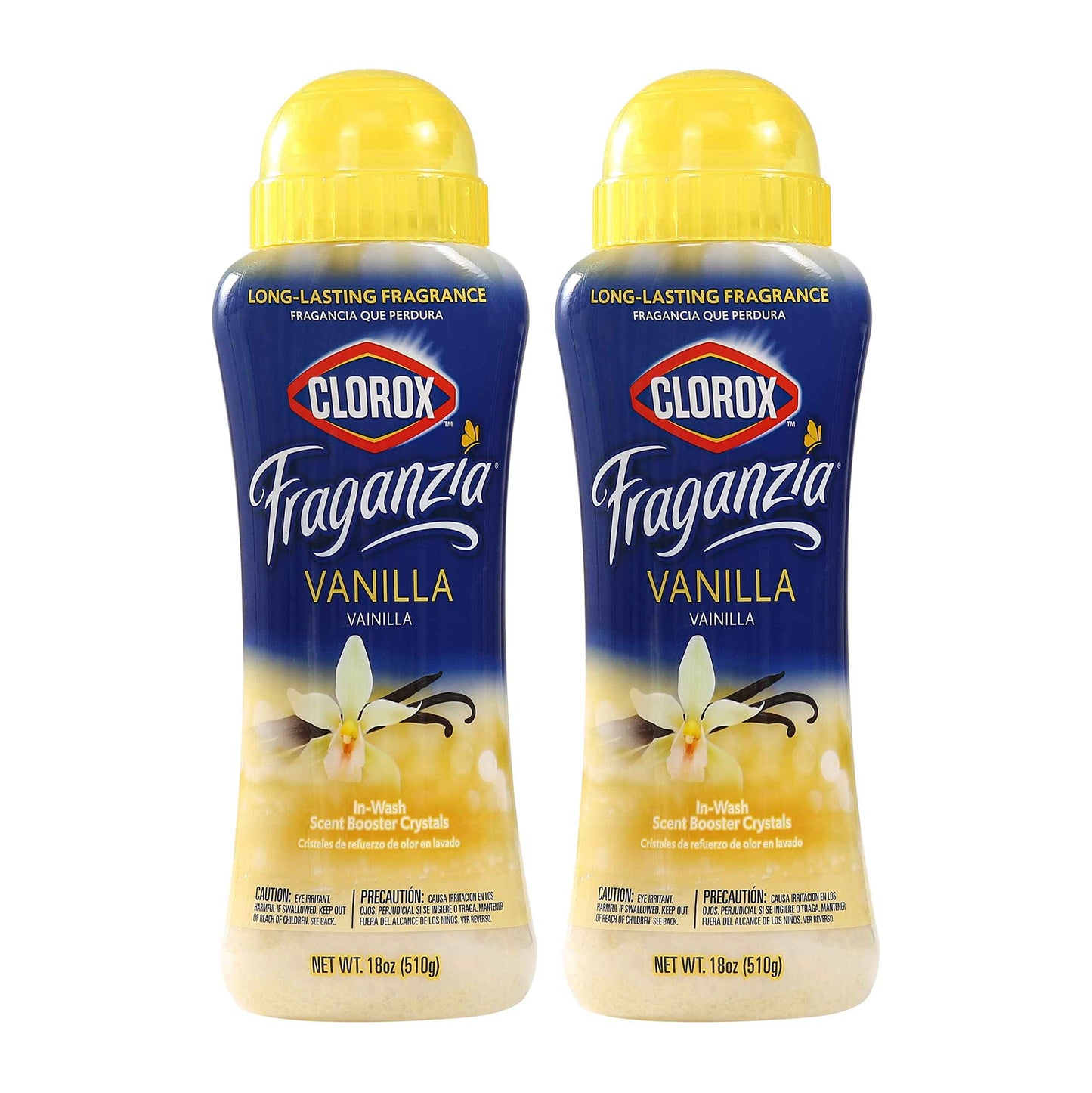 Clorox Fraganzia Laundry Scent Booster Crystals, In-Wash Fragrance Beads for Fresh-Smelling Clothes & Linens, Safe for All Fabrics & Colors, Easy-Pour Bottle