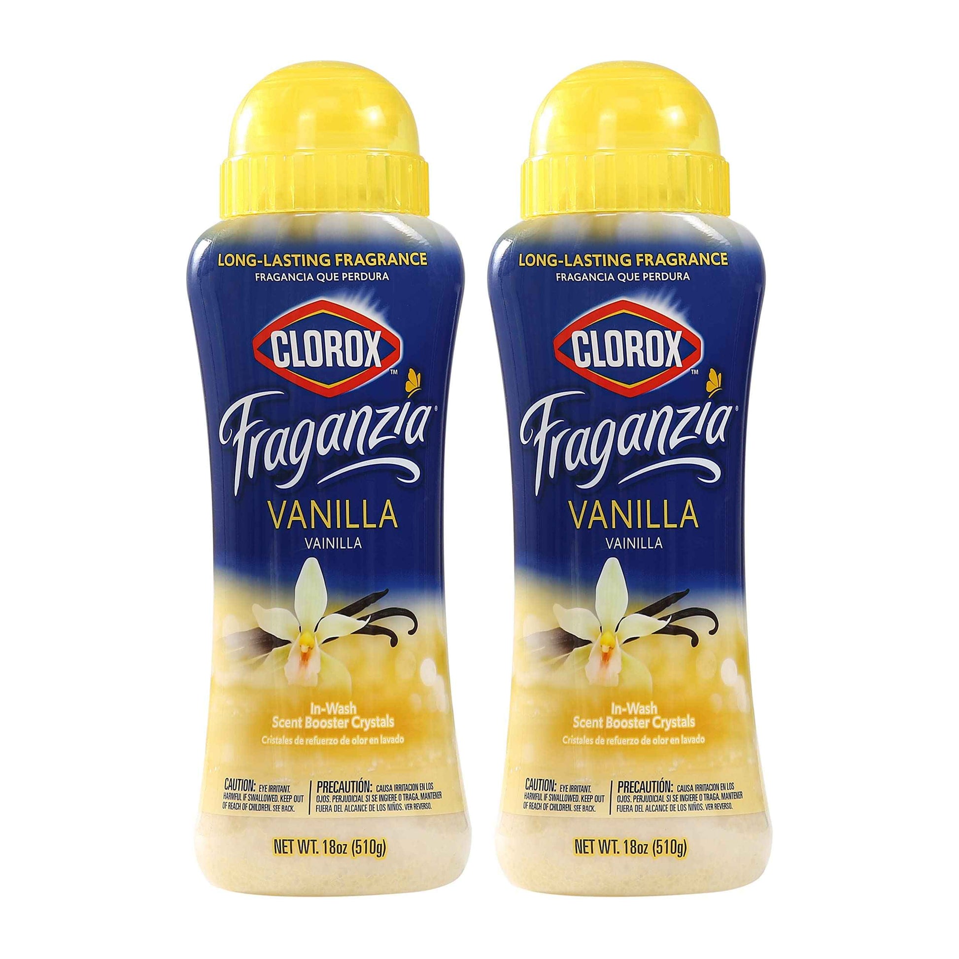 Clorox Fraganzia Laundry Scent Booster Crystals, In-Wash Fragrance Beads for Fresh-Smelling Clothes & Linens, Safe for All Fabrics & Colors, Easy-Pour Bottle