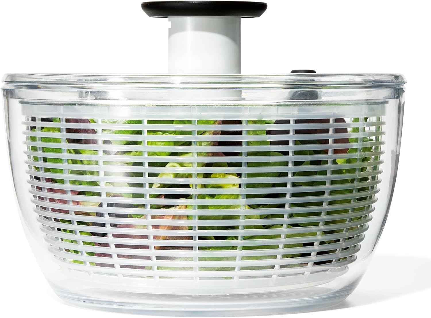 OXO Good Grips Salad Spinner | Lettuce Spinner | Fruit Washer | Fruit Washing Bowl with Strainer | Vegetable Cleaner | Salad Cleaner | Lettuce Washer