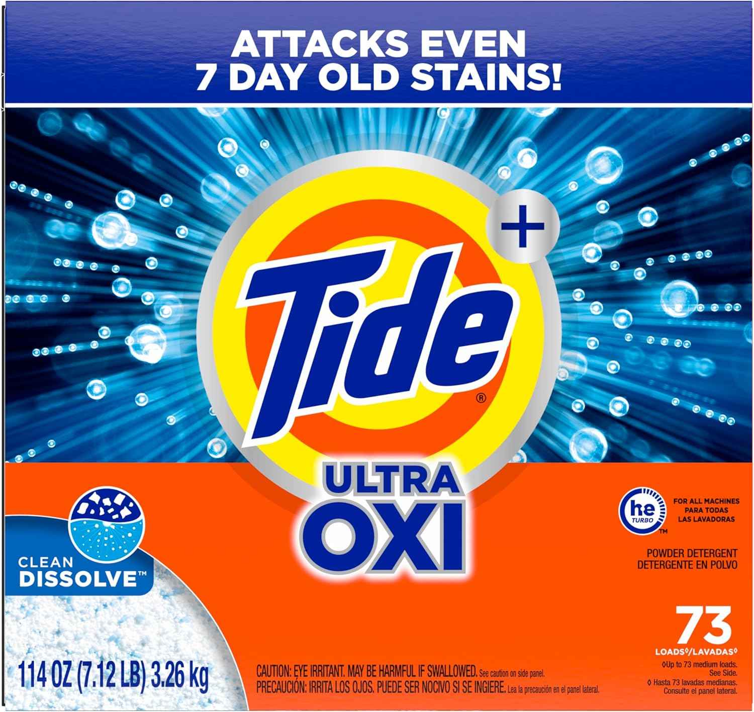 Tide Ultra OXI Powder Laundry Detergent