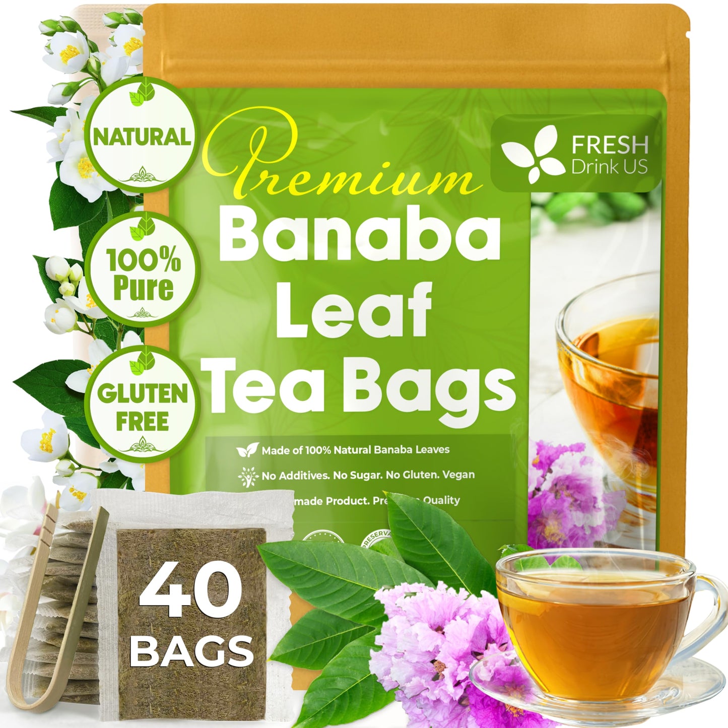 Banaba Leaves - 40 Tea Bags