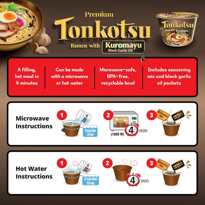 Nongshim_Tonkotsu_Ramen_with_Kuromayu_Noodle_Big_Bowl,_3.56_Ounce_(Pack_Of_6)