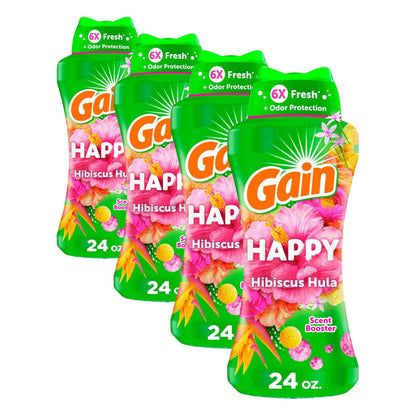 Gain In-Wash Laundry Scent Booster Beads, Happy, 24 oz