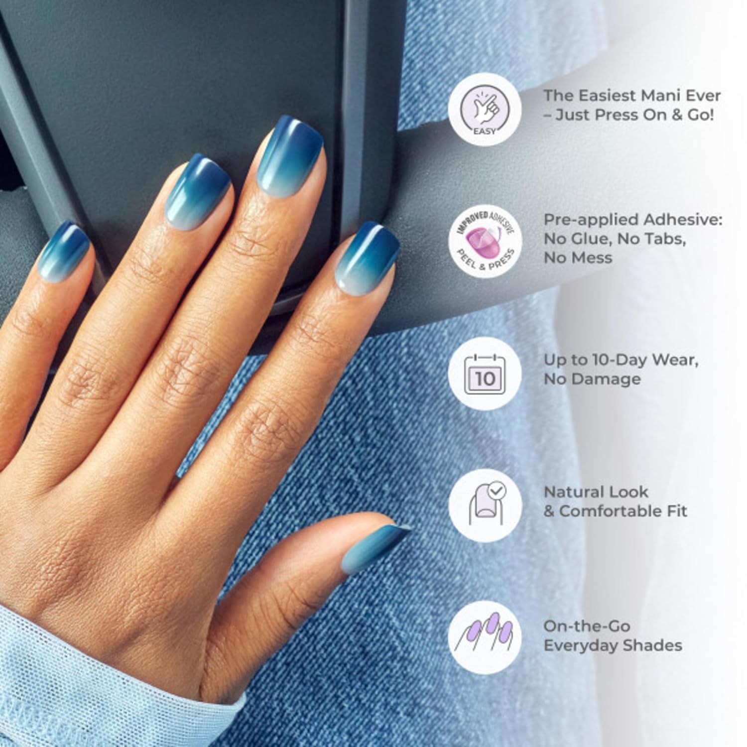 KISS_imPRESS_No_Glue_Mani_Press_On_Nails,_Color,_'All_Black',_Black,_Short_Size,_Squoval_Shape,_Includes_30_Nails,_Prep_Pad,_Instructions_Sheet,_1_Manicure_Stick,_1_Mini_File