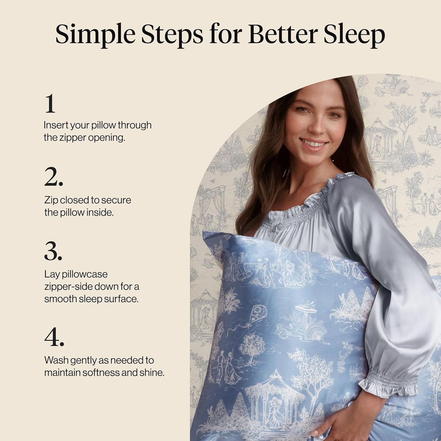 Bridgerton_x_Kitsch_Satin_Pillowcase_with_Zipper_for_Hair_&_Skin_-_Softer_Than_Silk_Pillow_Cases,_Smooth_Cooling_Pillow_Cover,_Wrinkle-Free,_Machine_Washable,_Standard_Size_(19x26)_-_Garden_Toile