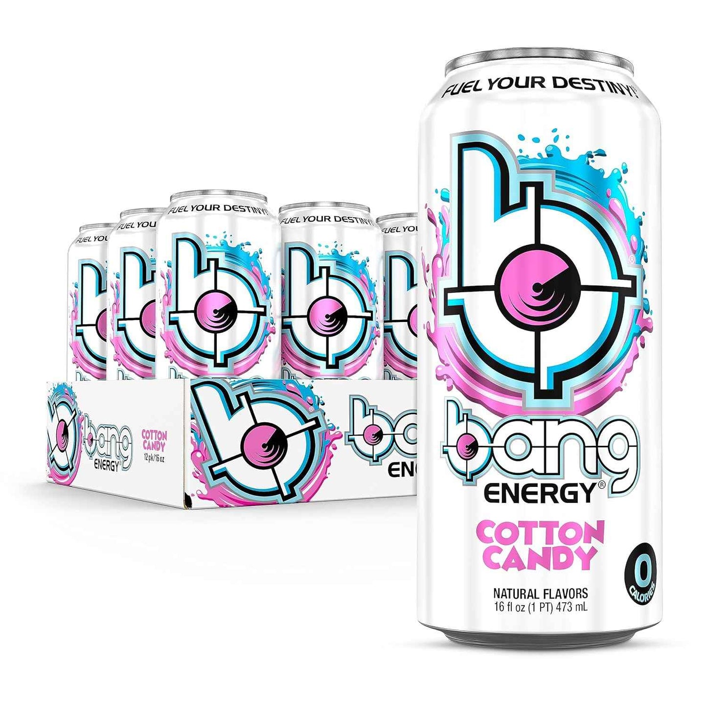 Bang Energy, Sugar-Free Energy Drink, 16-Ounce