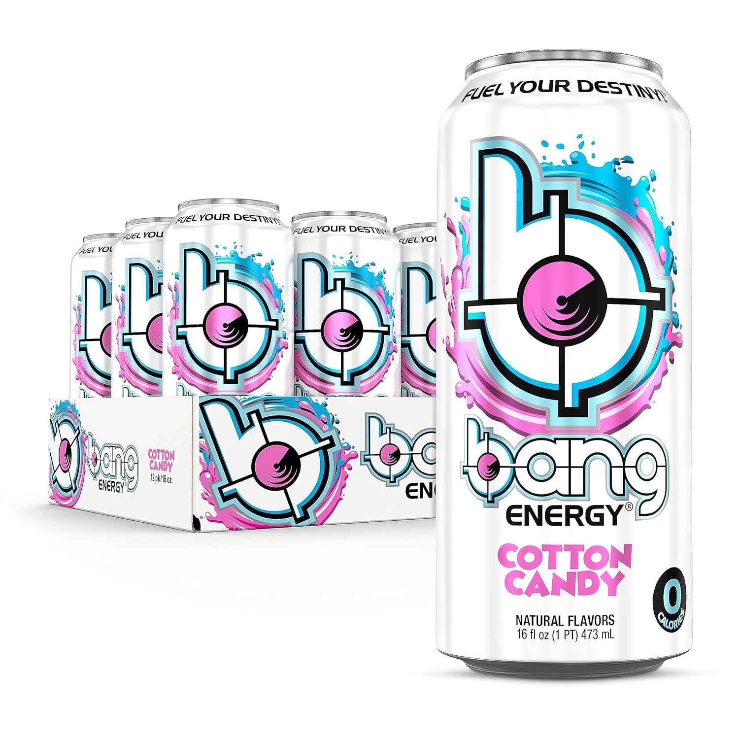 Bang Energy, Sugar-Free Energy Drink, 16-Ounce