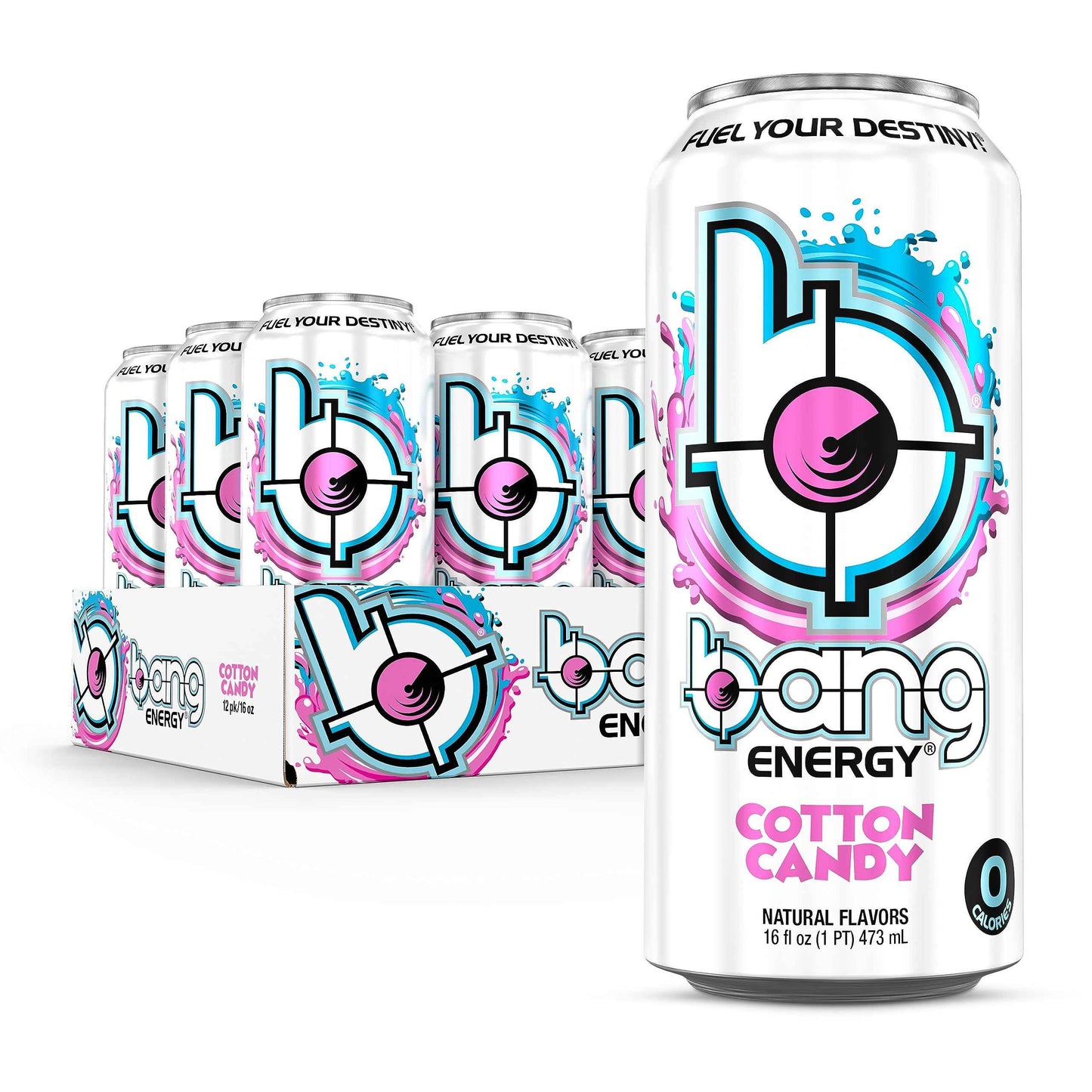 Bang Energy, Sugar-Free Energy Drink, 16-Ounce
