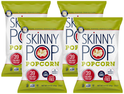 SkinnyPop Flavored Kettle Popcorn, Harry Potter Snacks, Gluten Free, Vegan, Non-GMO, Dairy Free, SkinnyPop, 5.3oz Grocery Sized Bag