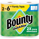 Bounty Paper Towels Quick Size, White