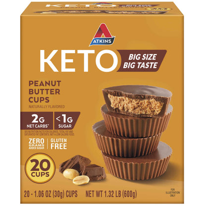Atkins, Gluten Free, High in Fiber, 1g Sugar, 2g Net Carb, Keto Friendly