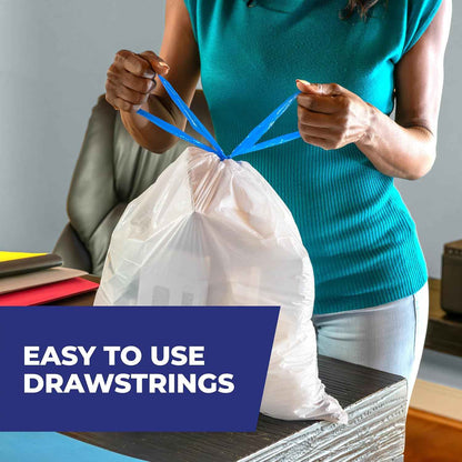 Hefty Small Trash Bags, 4 Gallon