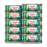 Chicken of the Sea Wild Caught Chunk Light Tuna, 5 Ounce Cans, 10-Count – High Protein 100% Classic Chunk Tuna in Water – Delicious, Easy, Nutritious Ready to Eat Meals