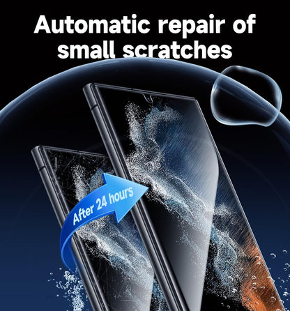 MAGIC_JOHN_2_Pack_for_Samsung_Galaxy_S22_Ultra_Screen_Protector_[Ceramic_film]_6.8_inch,[100%_Fingerprint_ID_Compatible]_Easy_Installation_Tray,_Shock-Resistant,_3D_Curved,_Bubble_Free,_Scratch_Proof,