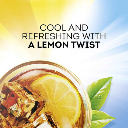 Lipton Lemon Sweetened Iced Tea Mix, Makes 28 Quarts (Pack of 2)