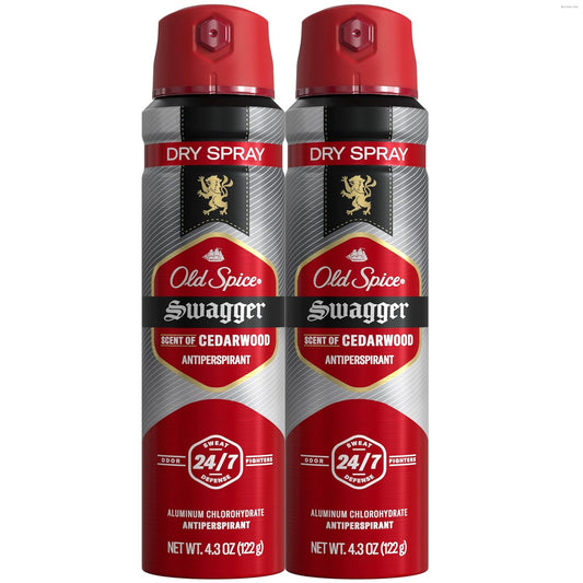 Old_Spice_Dry_Spray_Antiperspirant_Deodorant_for_Men,_24/7_Sweat_&_Odor_Protection_Spray,_Long_Lasting_Dry_Spray,_No_Residue,_Fresh_Swagger_with_Cedarwood_Scent,_4.3_oz_Cans,_(Pack_of_2)