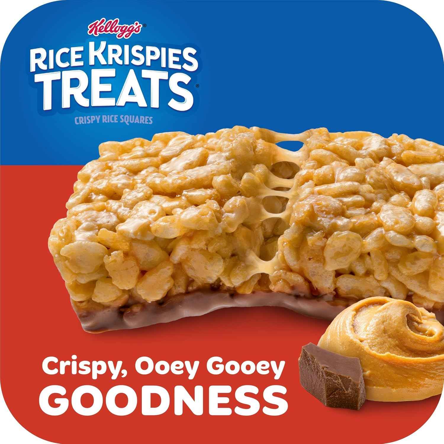 Rice Krispies Treats Crispy Marshmallow and Rice Squares, Lunch Snacks, Kids Snacks