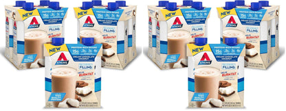 Atkins Creamy Chocolate Coconut Protein Shake, 15g Protein, 2g Net Carbs, 1g Sugar, Keto Friendly