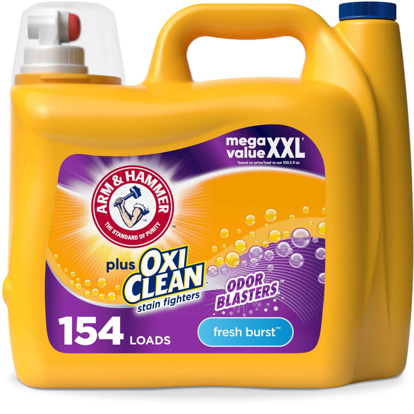 ARM & HAMMER Plus OxiClean Odor Blasters, Liquid Laundry Detergent