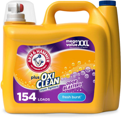 ARM & HAMMER Plus OxiClean Odor Blasters, Liquid Laundry Detergent