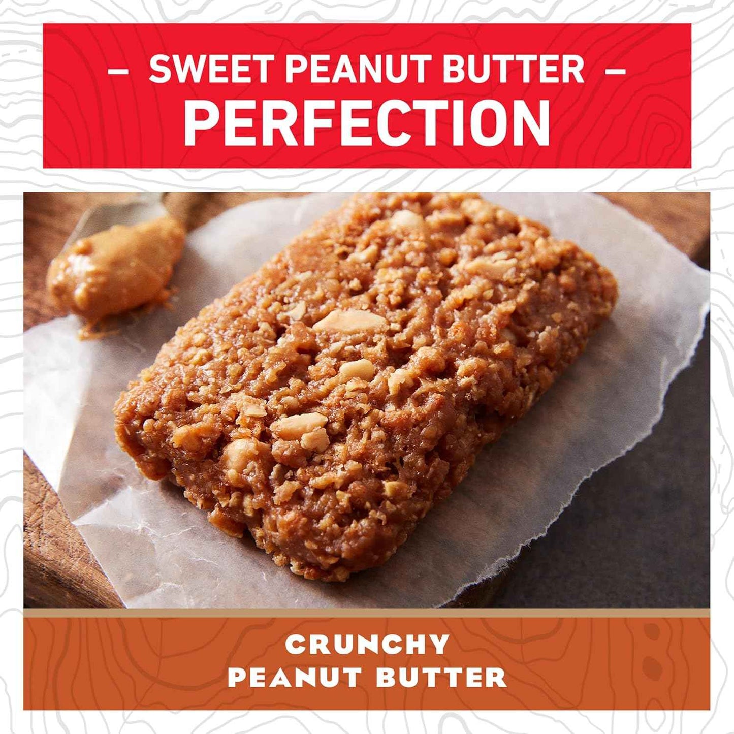 CLIF BAR - Energy Protein Bars - Crunchy Peanut Butter - Made with Organic Oats - Energy Bars - Non-GMO - (5 Pack)