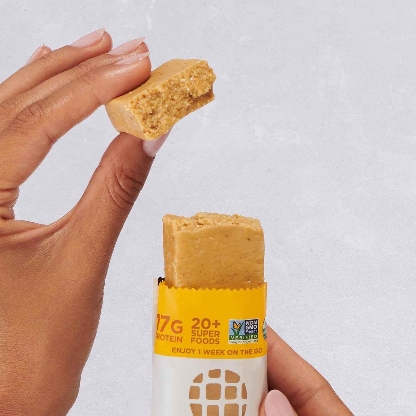 Perfect Bar Protein Bars, Gluten Free, Made with Organic Honey, Cookie Dough Texture, Refrigerated
