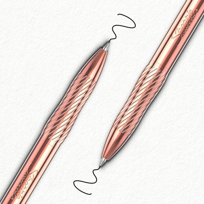 Sharpie_S-Gel,_Gel_Pen,_Copper_Metal_Body,_Medium_Point_(0.7mm),_Black_Ink,_Includes_2_Pens_and_2_Additional_Ink_Refills