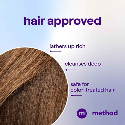 Method Moisturizing Shampoo, Simply Nourish - Hydrates and Revives Dry Hair, Safe for Color-Treated Hair – Sulfate Free and Cruelty Free - 14 oz
